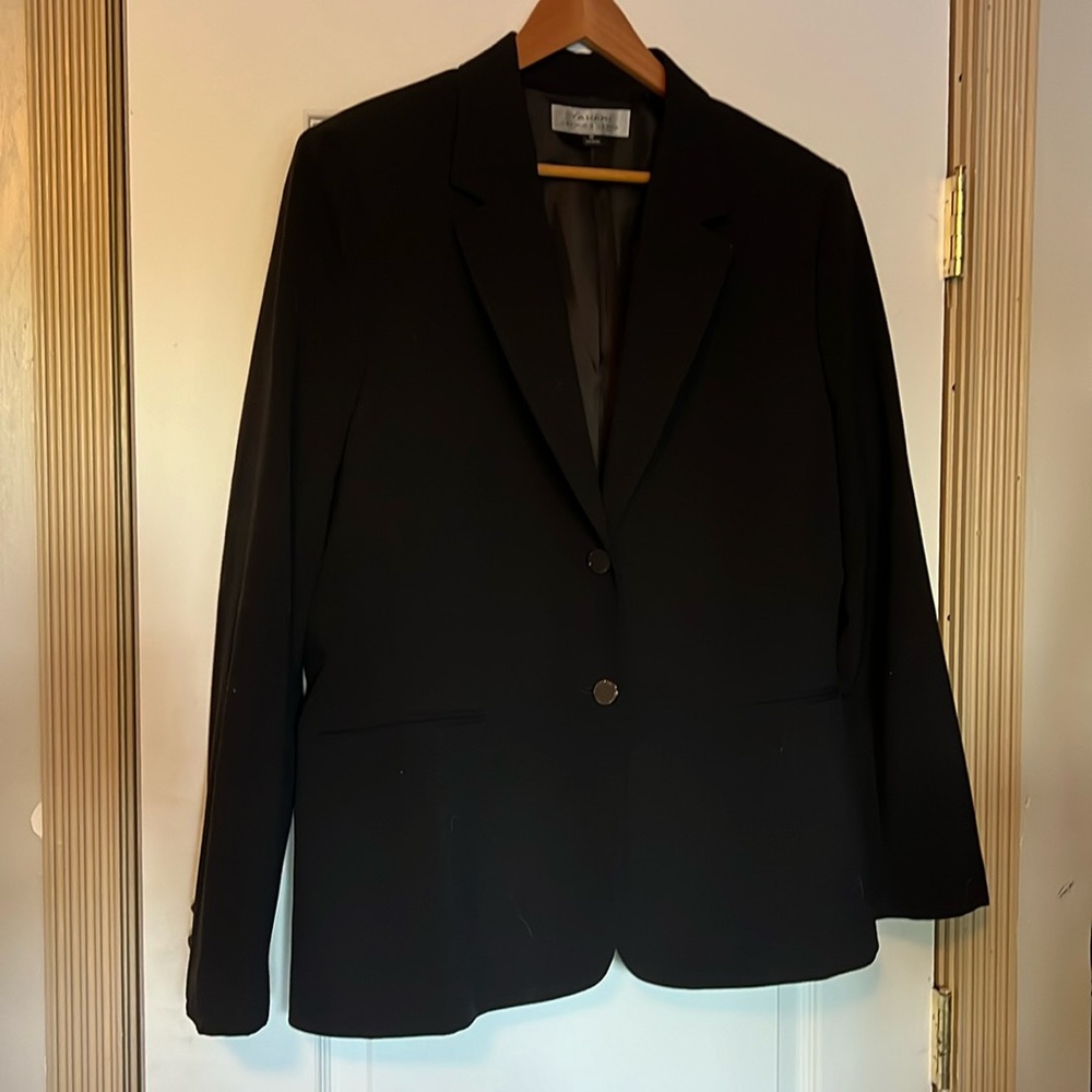 2 Buttoned Black Blazer jacket